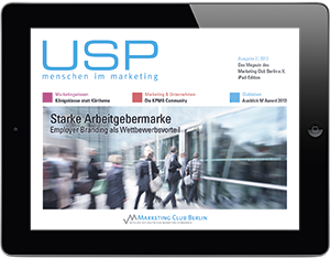 iPad Magazin USP Marketing Club Berlin MCB mattheis. Werbeagentur Berlin