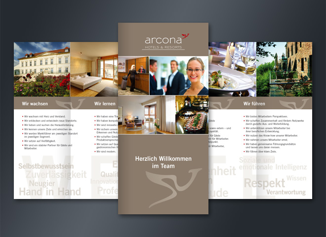 Arcona Hotels Resorts wachsen lernen führen Sebstbewusstsein Verantwortung Gestaltung mattheis werbeagentur Berlin