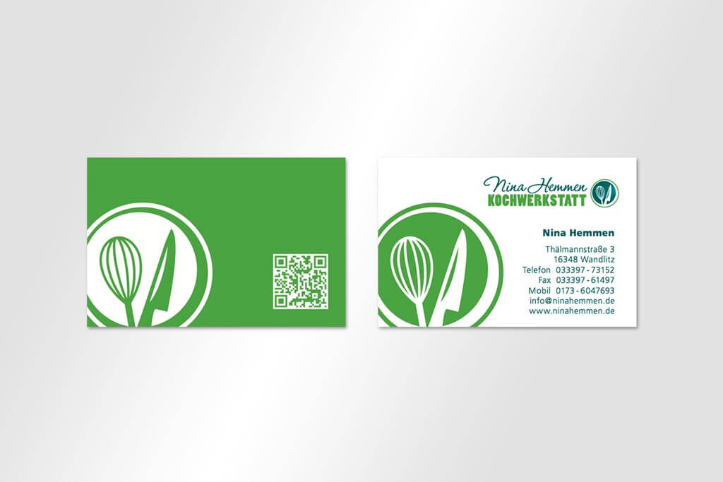 Corporate Design Nina Hemmen Kochwerkstatt | Mattheis Werbeagentur