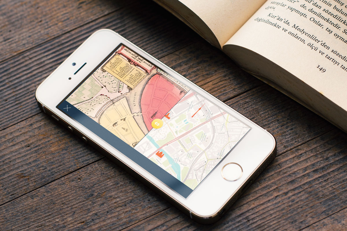 Berlin heute und 1451 Jahren Buch-App Gift der Republik