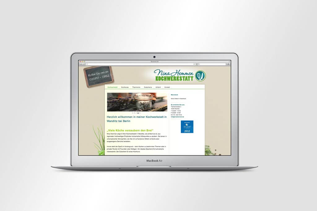 Webdesign Nina Hemmen | Mattheis Werbeagentur