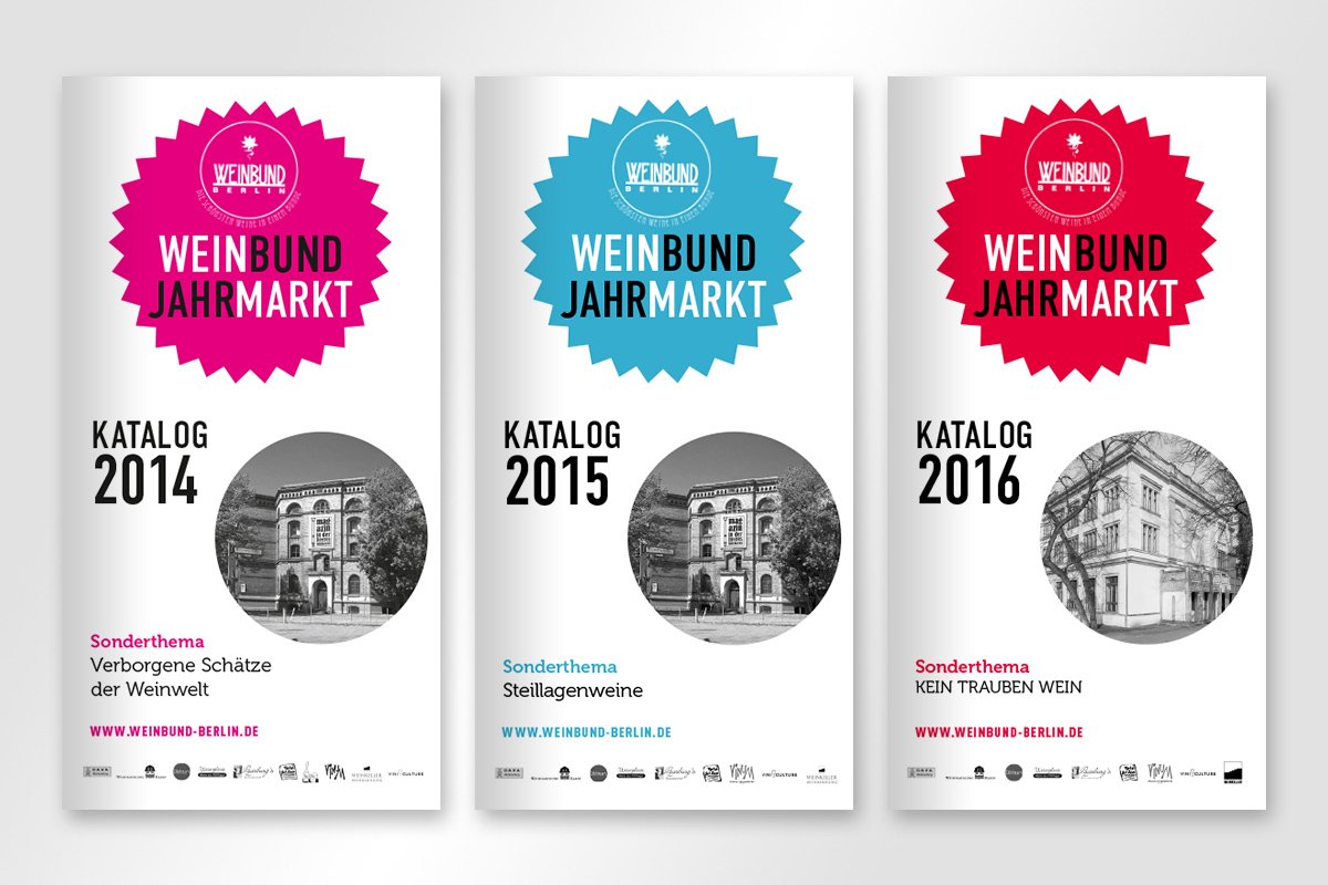 Kataloge Weinbund Jahrmarkt Berlin