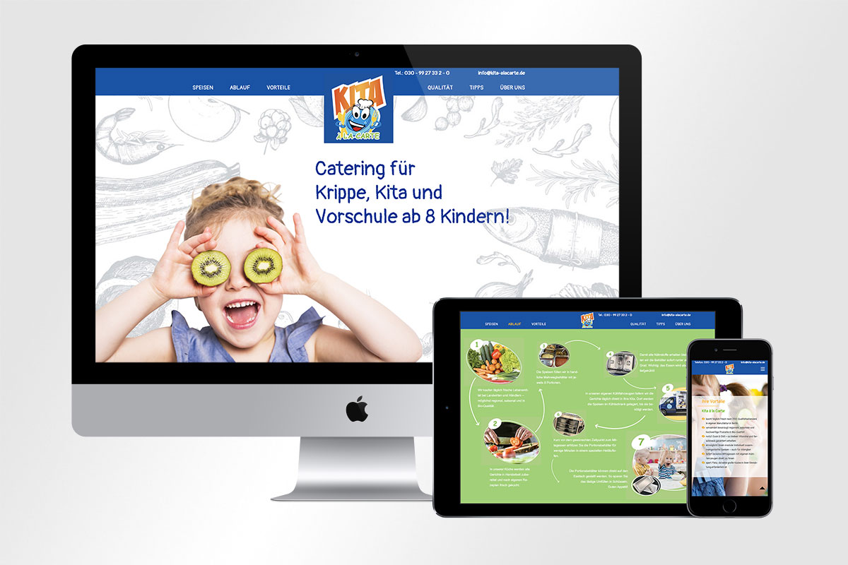 Kita á la Carte Webdesign | mattheis. werbeagentur gmbh
