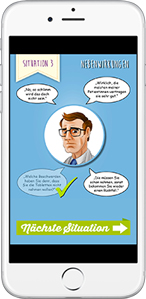 smartphone-mamma-mia-nebenwirkung Mama Mia! Appdesign Healthcare – Mamma Mia Kommunikation Arzt Smartphone